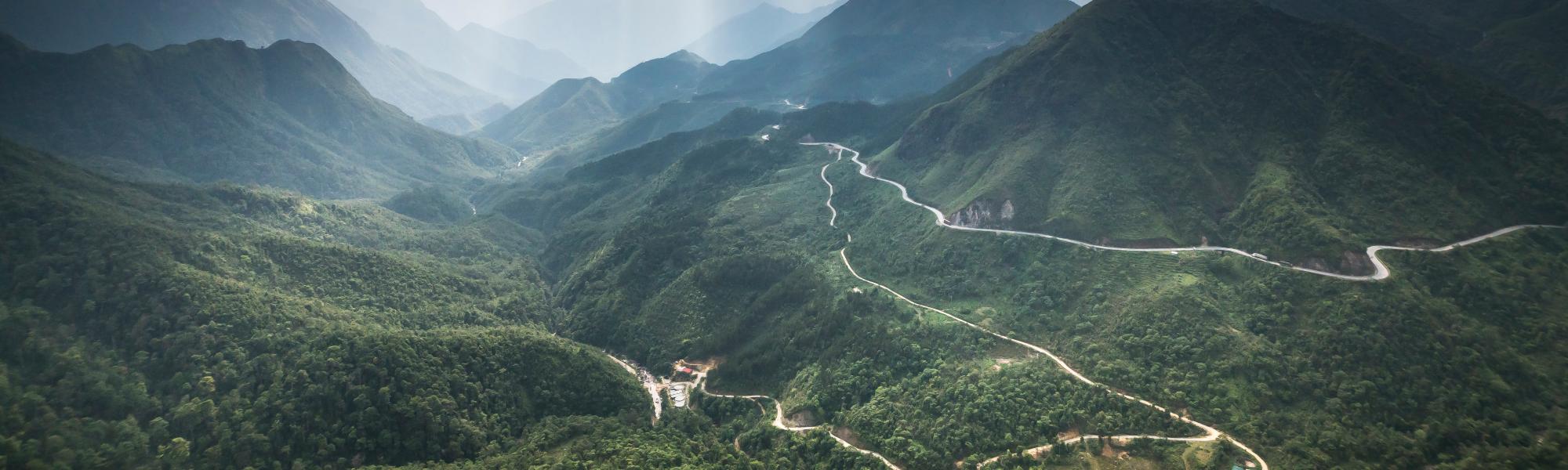 vietnam mountains roads