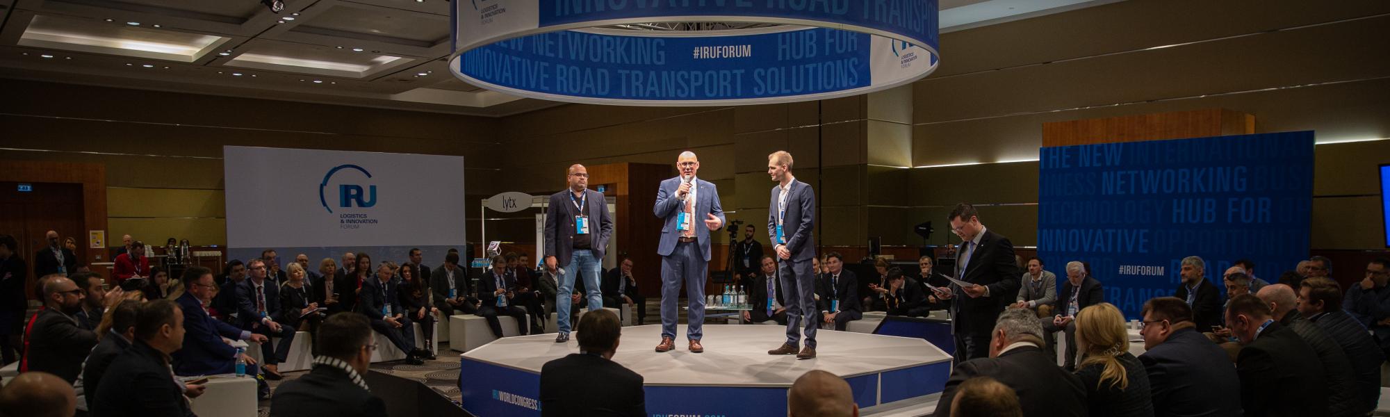 IRU’s Logistics and Innovation Forum shows the future of road safety