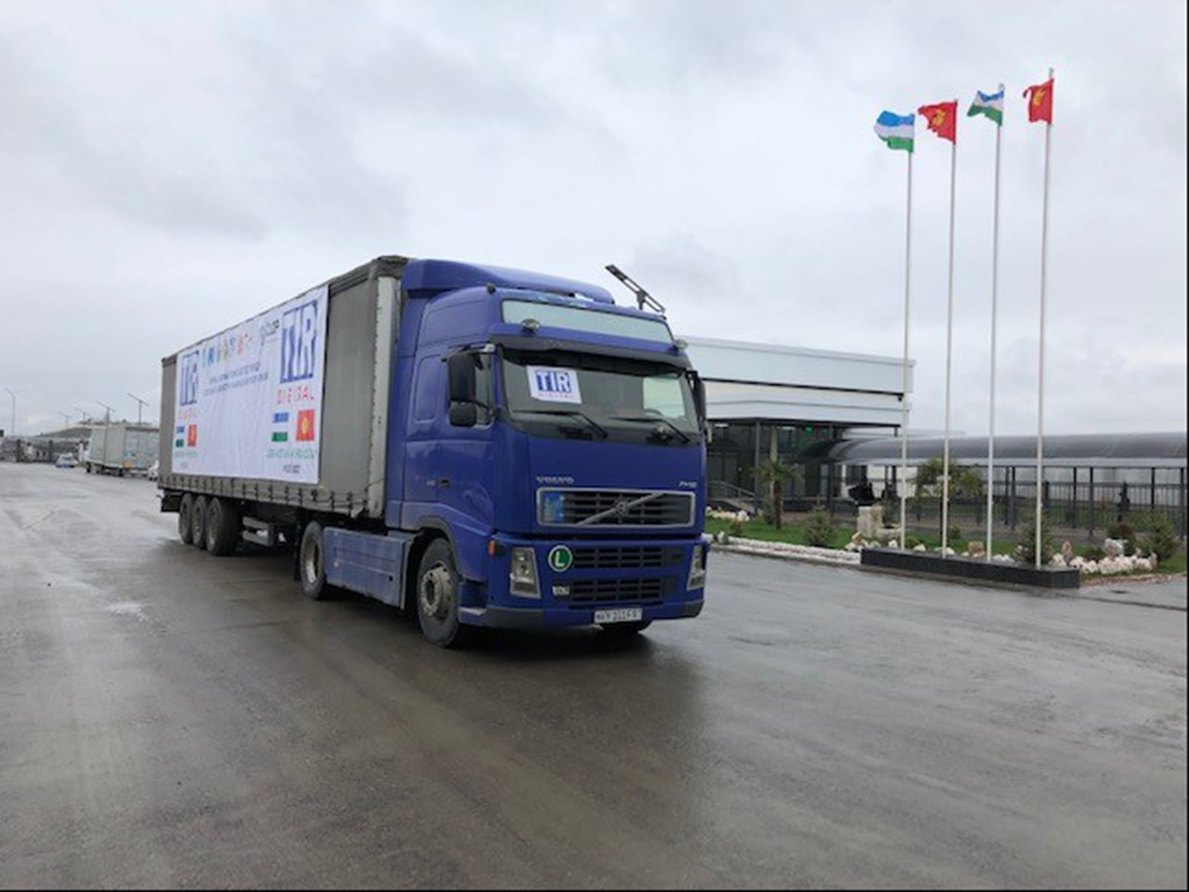 Kyrgyzstan now connected with digital TIR