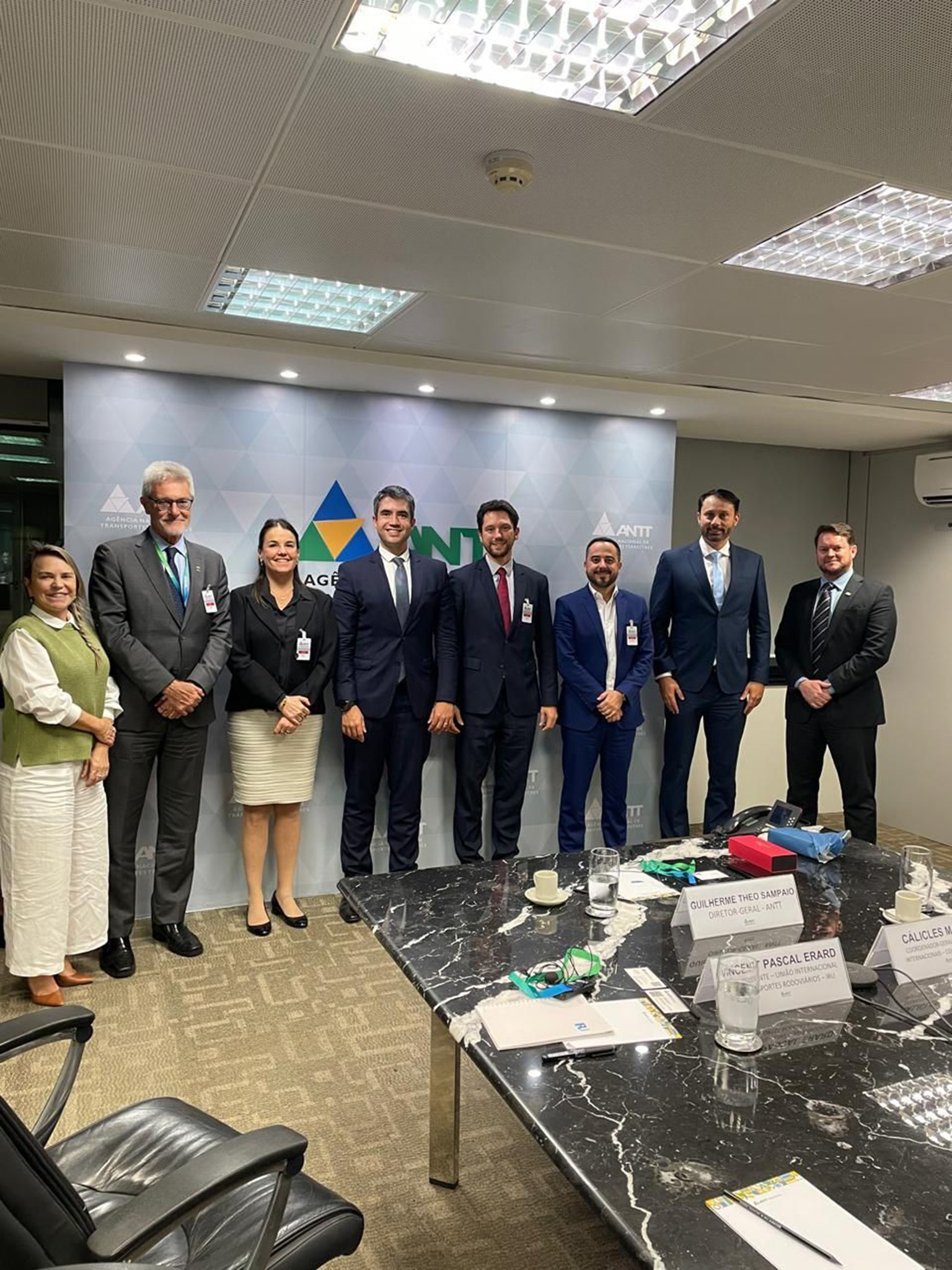 discussions with the National Land Transport Agency (ANTT)