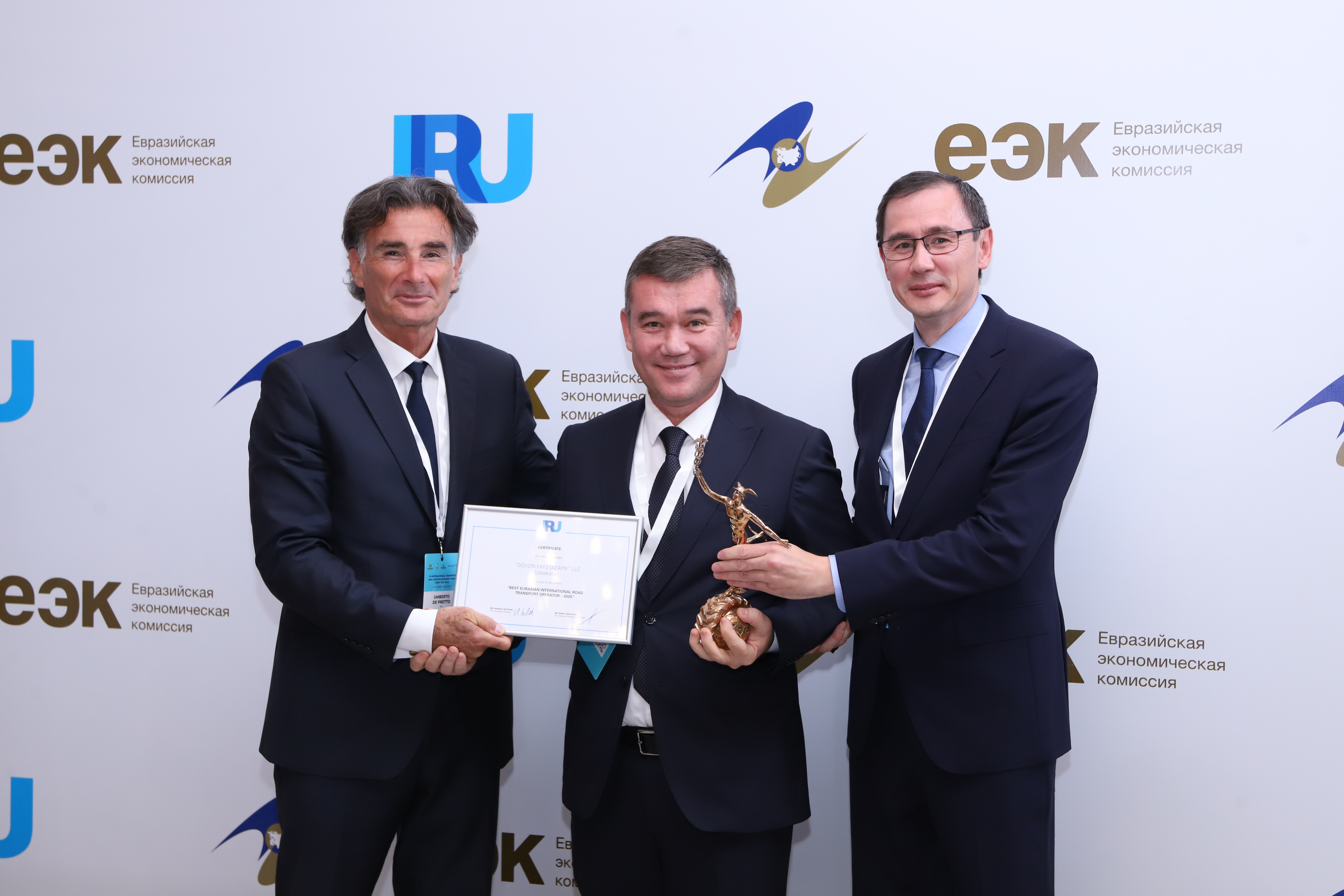 IRU to Almaty