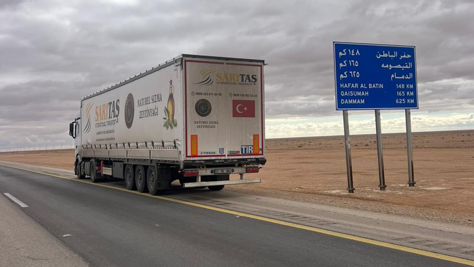 TIR operations from Türkiye via Syria resume, restoring key trade route