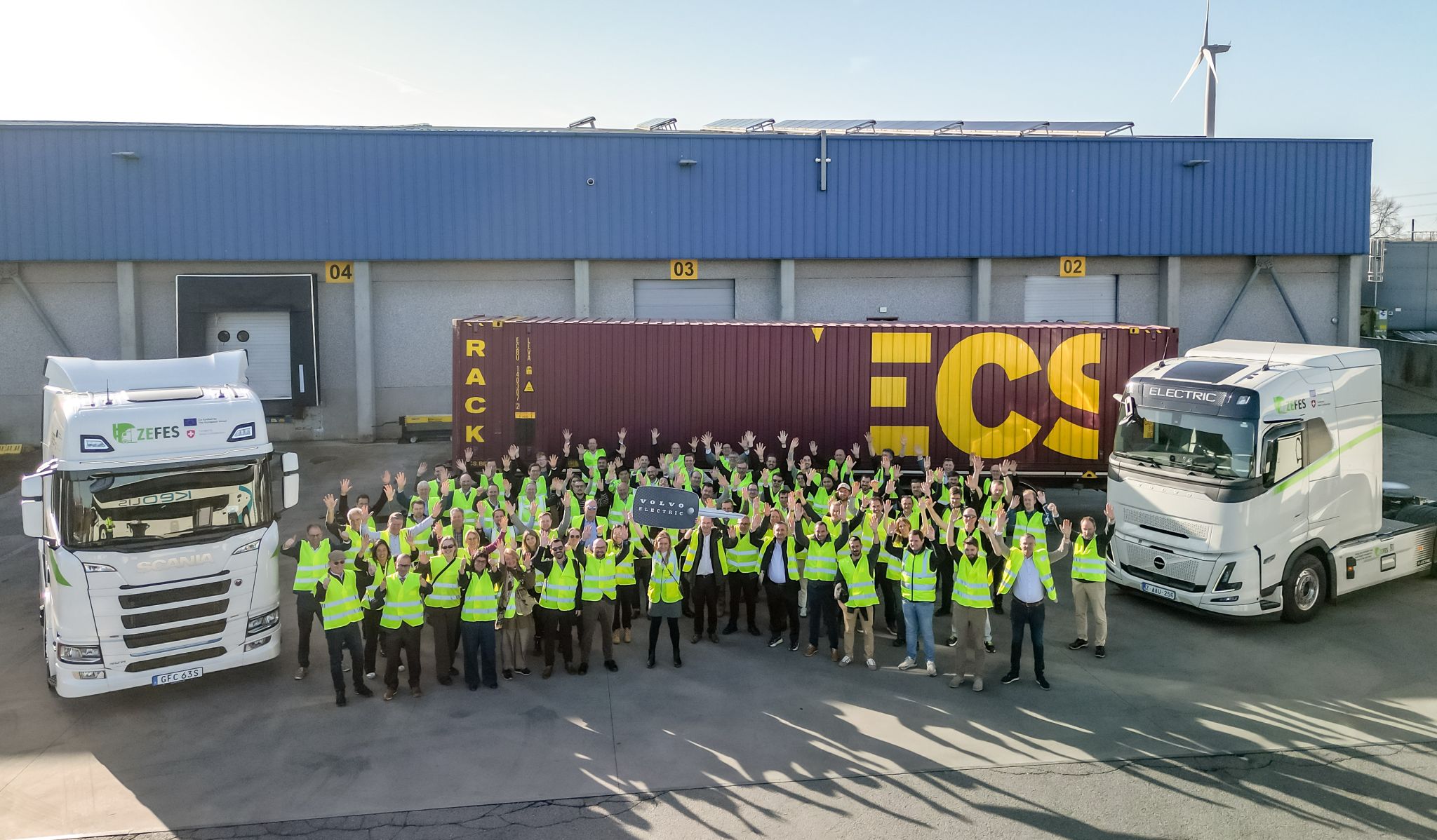 Long-haul electric truck megawatt charging test passes with flying colours