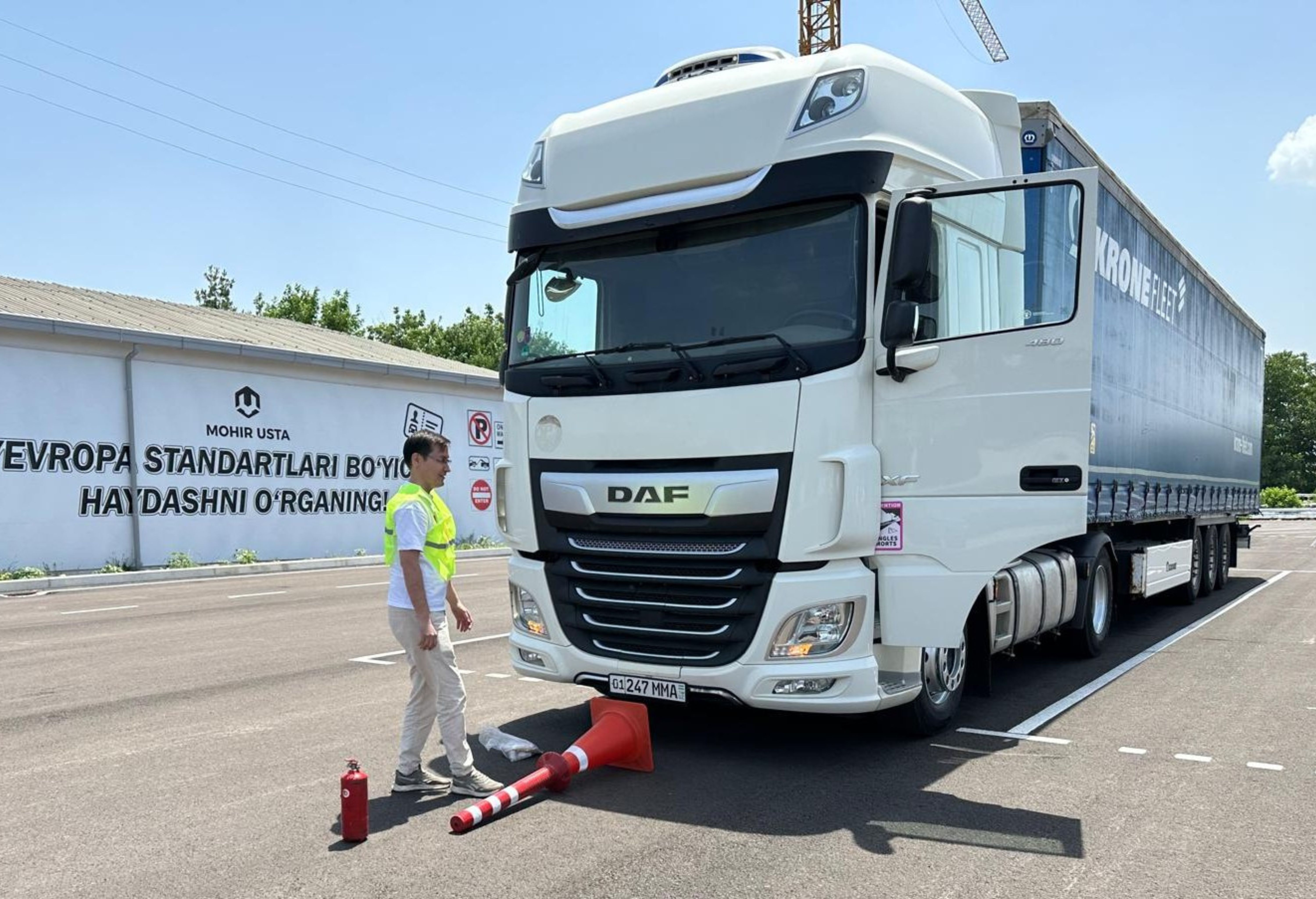 New IRU-accredited professional driver academy opens in Uzbekistan