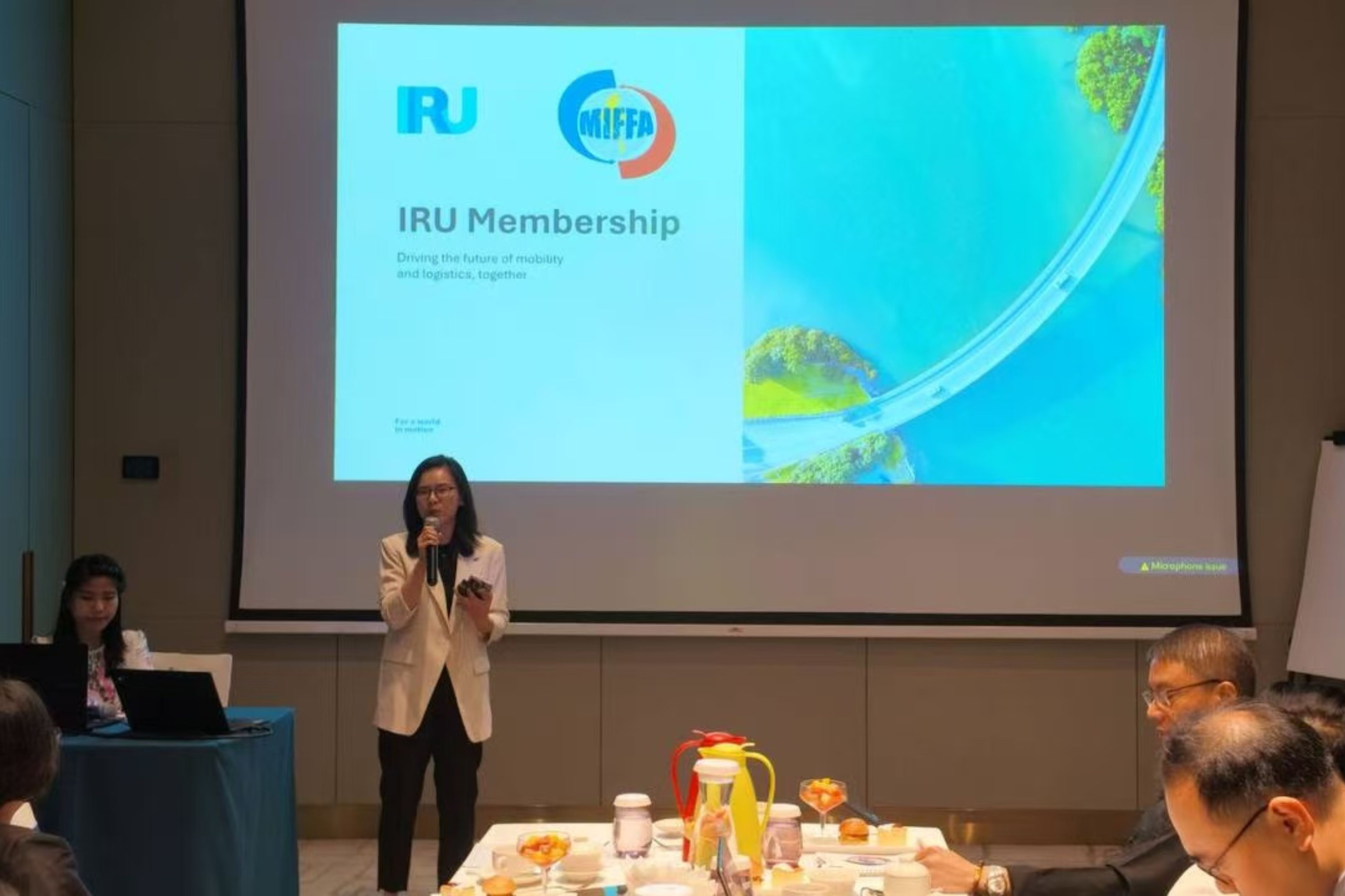 MIFFA, Myanmar, IRU, freight forwarding, logistics, road transport, international connectivity, sustainable logistics, multimodal transport, customs brokerage