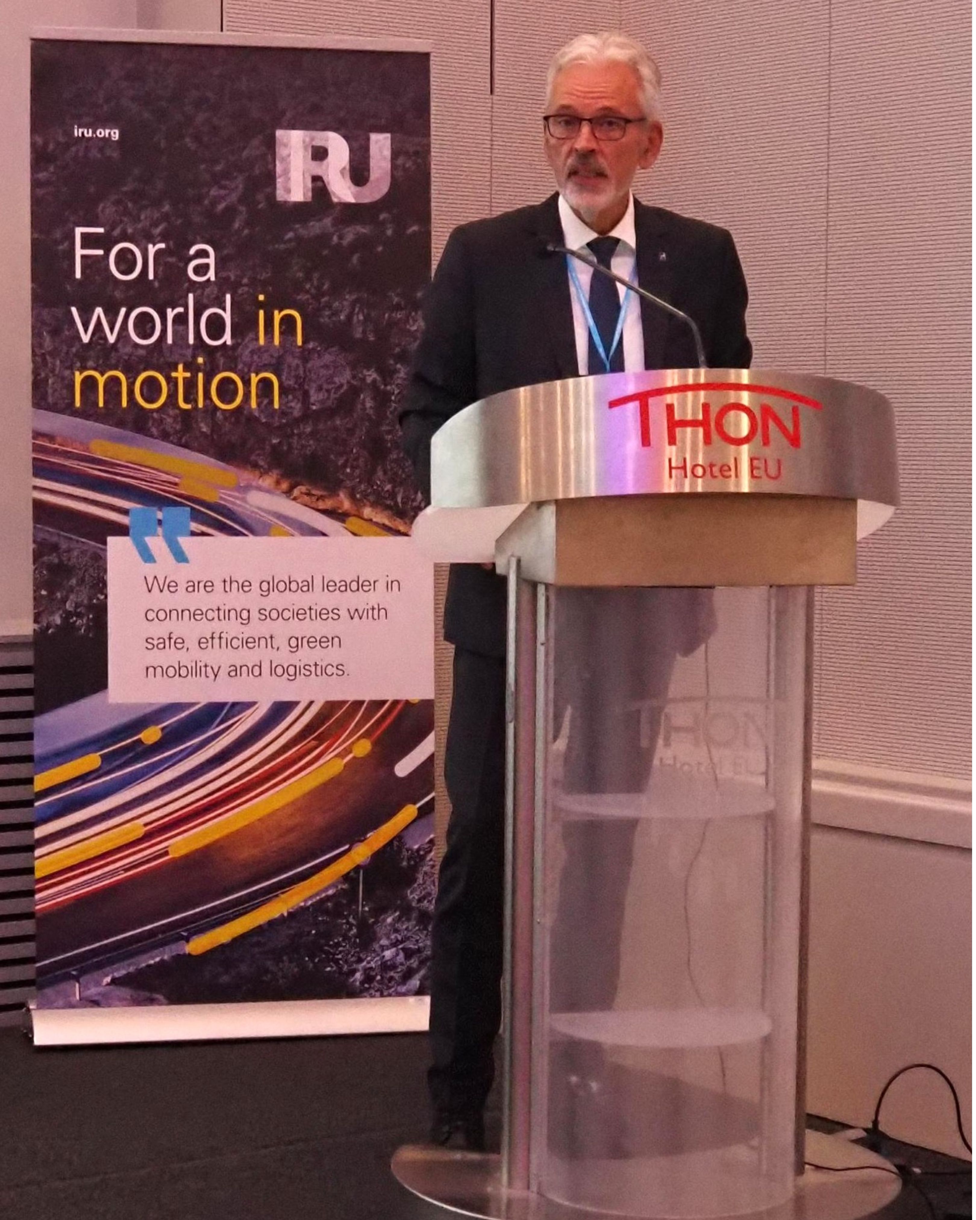 Vehicle data, AI and operational challenges take centre stage at IRU event