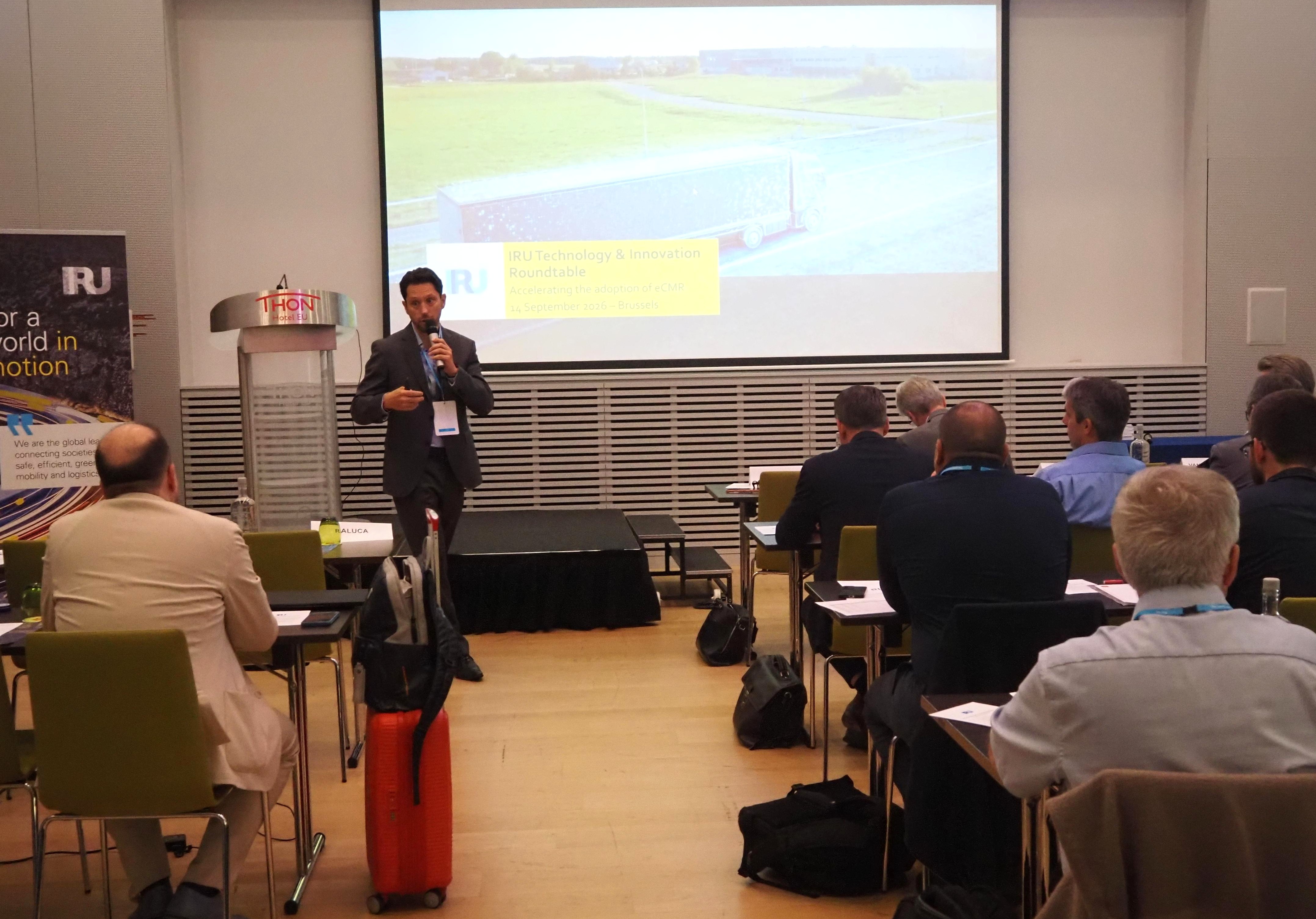 eCMR interoperability in focus at IRU innovation event