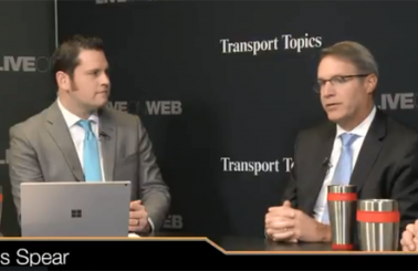Watch Chris Spear talking about autonomous trucking
