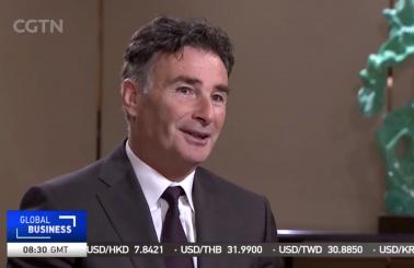 cgtn interview umberto de pretto