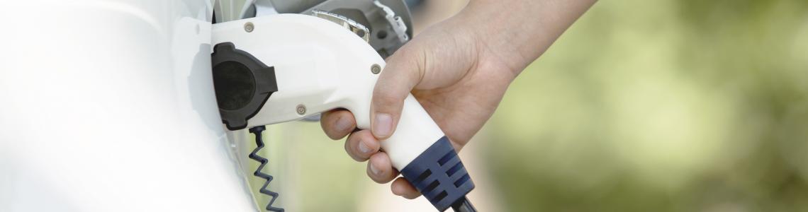 green electric vehicle