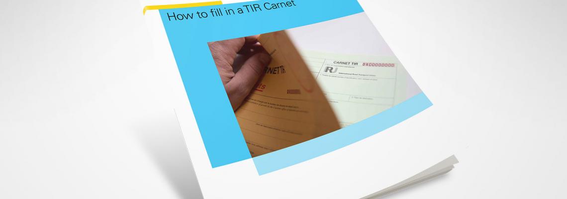 how to fill in a tir carnet cover