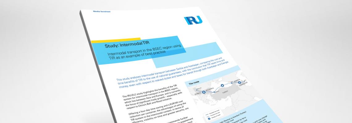 Intermodal transport in the BSEC region using TIR as an example of best practice