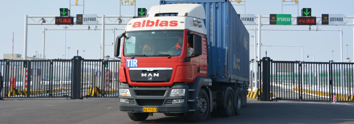 First TIR transport from Europe to China arrives in only 12 days