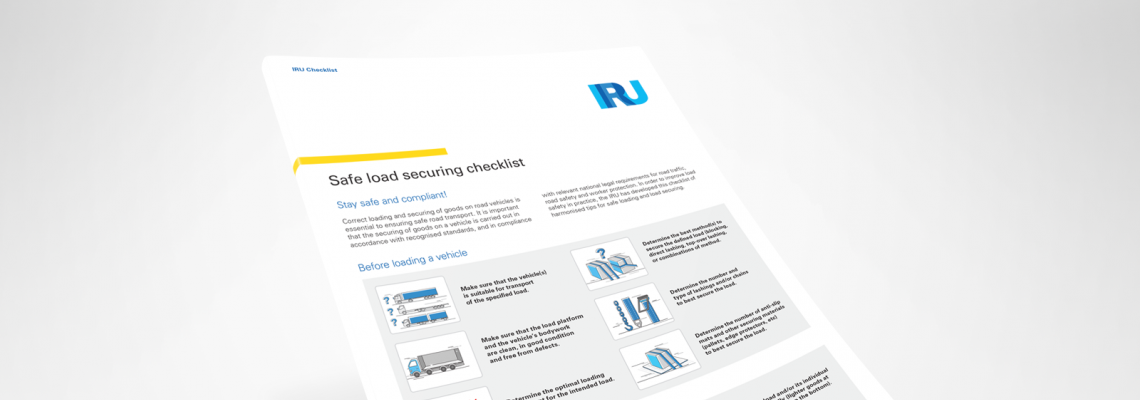 Safe Loading and Cargo Securing Checklist