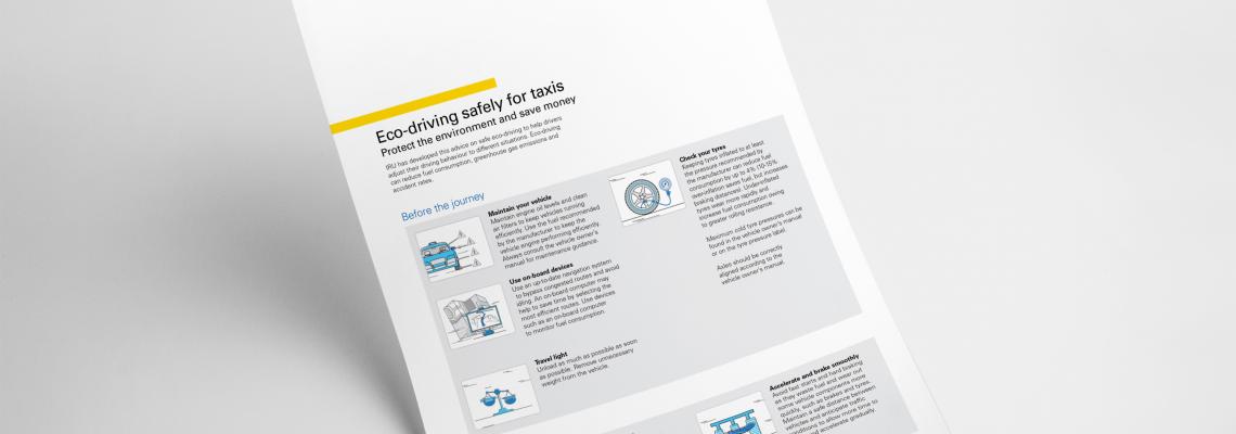 Eco-driving checklist for taxis