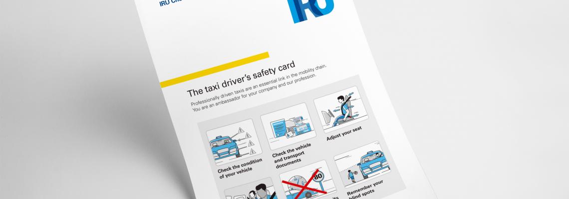 The taxi driver’s safety card