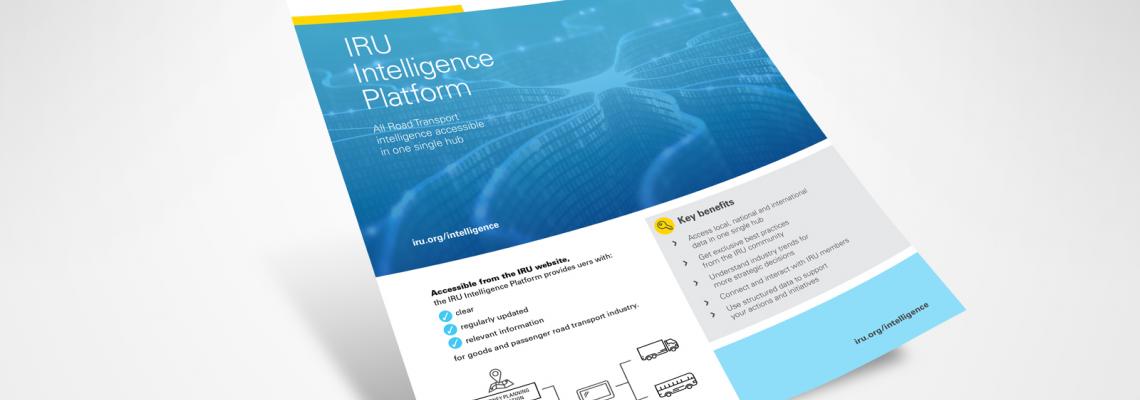 IRU intelligence platform - Road transport