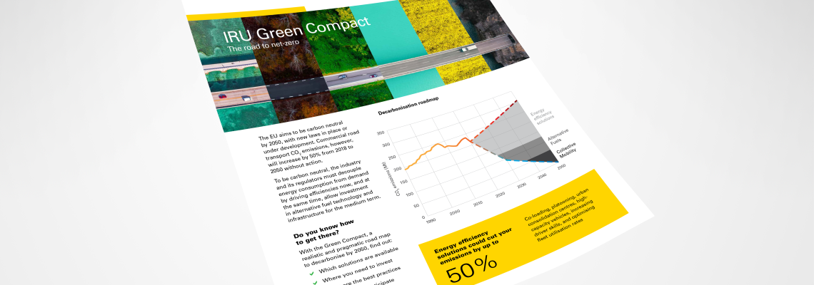 IRU Green Compact - The road to net-zero