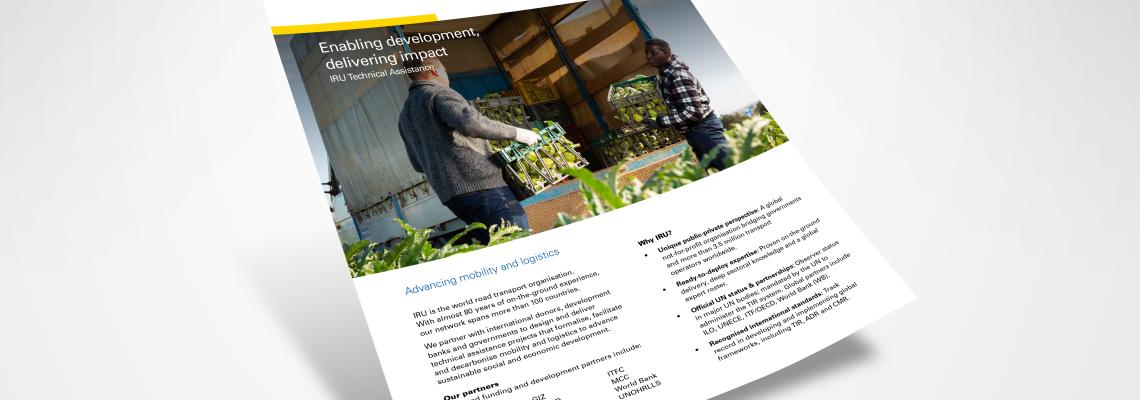 IRU Technical Assistance factsheet