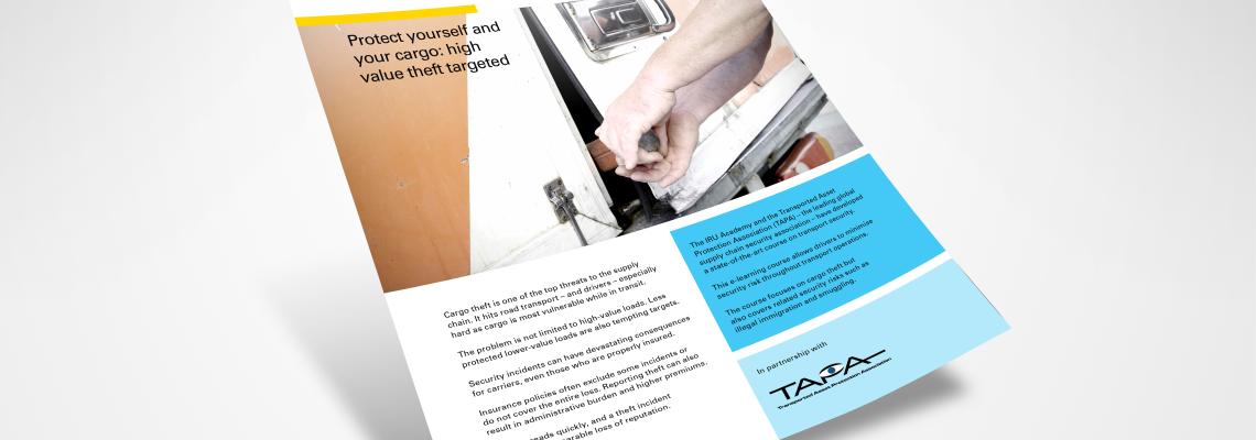Protect yourself and your cargo - High value theft targeted