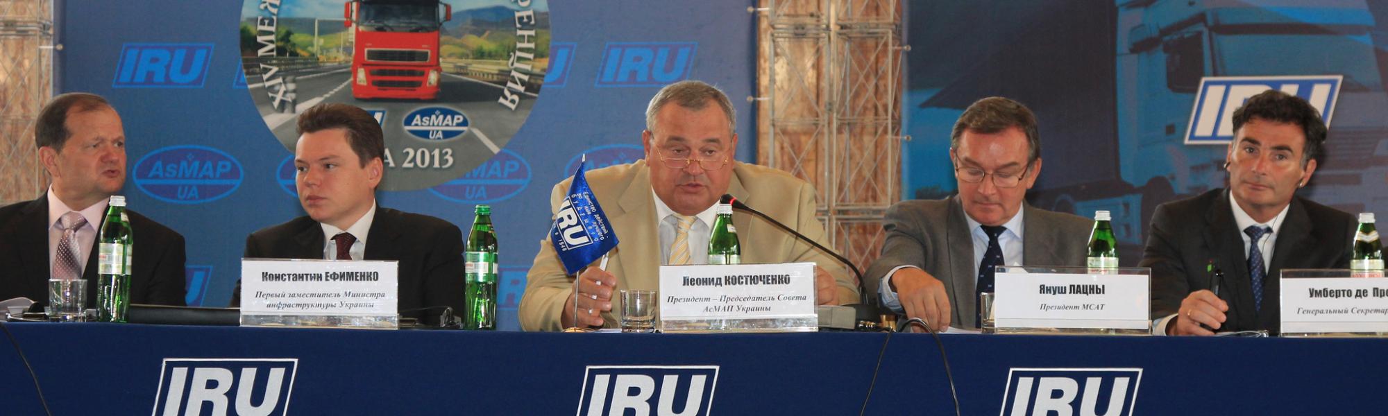 IRU commends best Eurasian hauliers 2013 at Awards Ceremony in Yalta