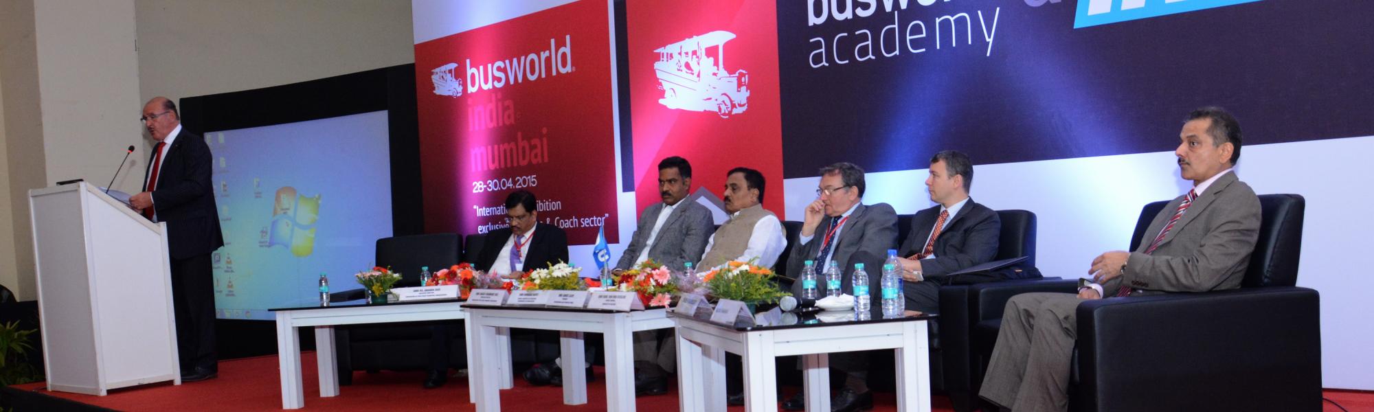 IRU Smart Move Seminar within Busworld India 2015
