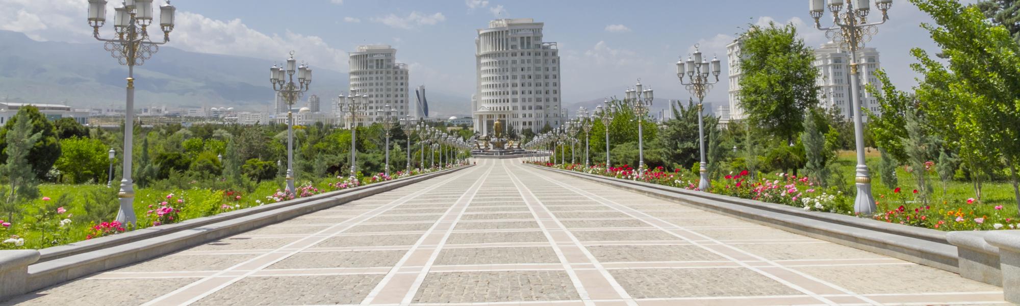 Ashgabat business summit Marble avenue