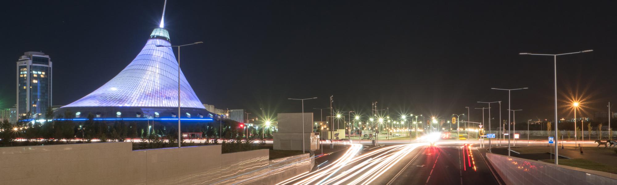 Astana at night