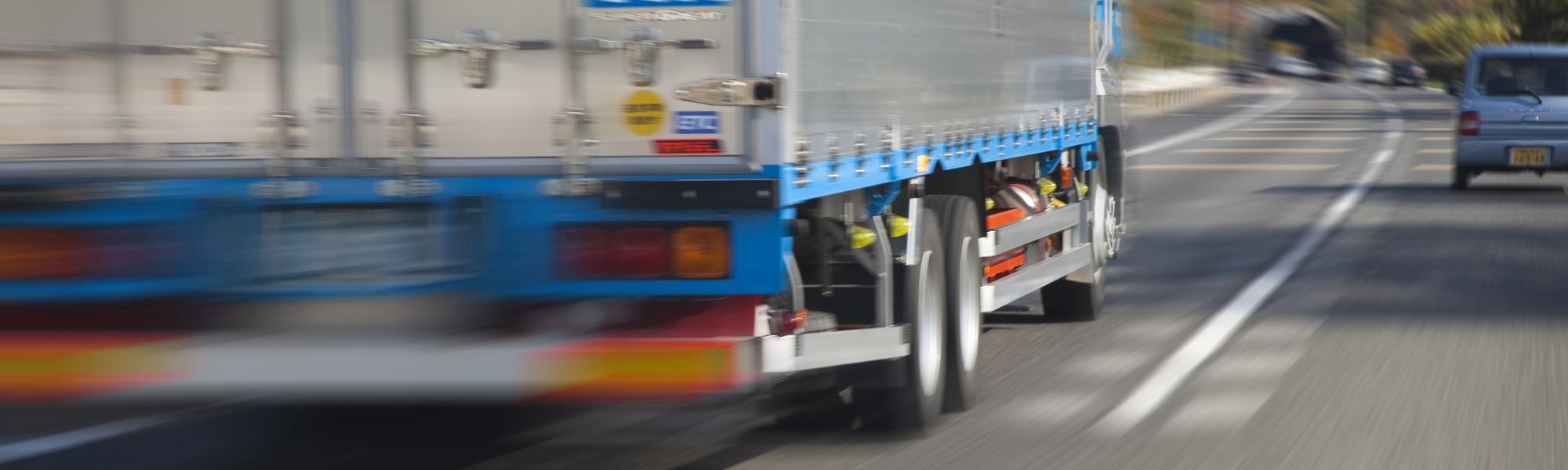 TIR-truck-speeding-road