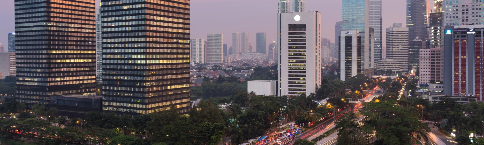 jakarta-at-sunset