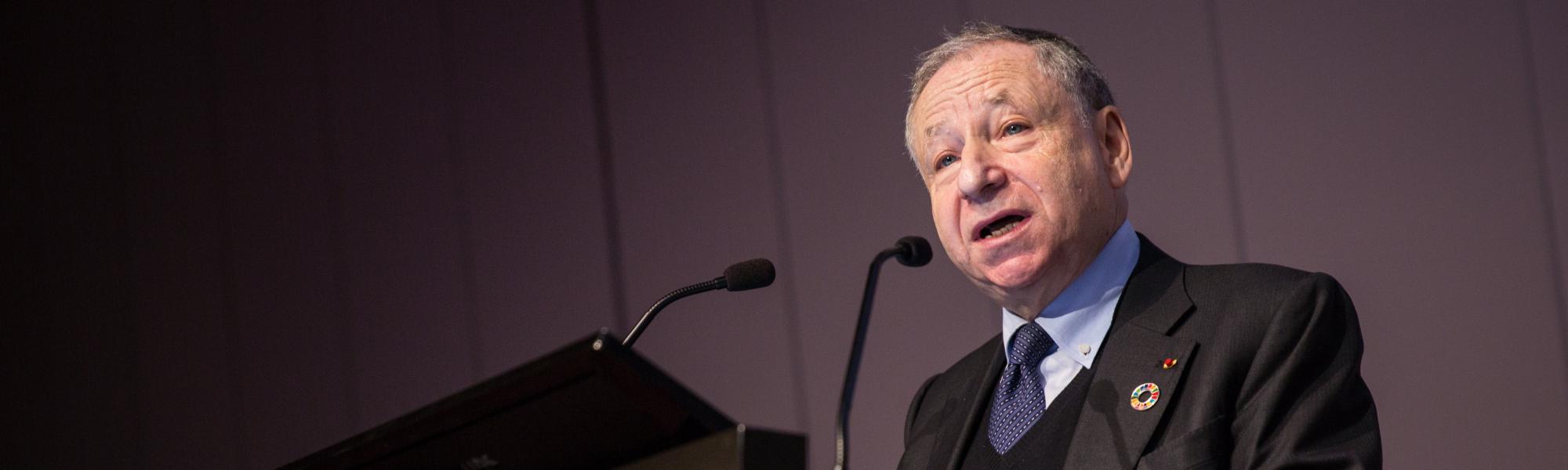 Jean Todt spurs action on road safety at address to IRU members 