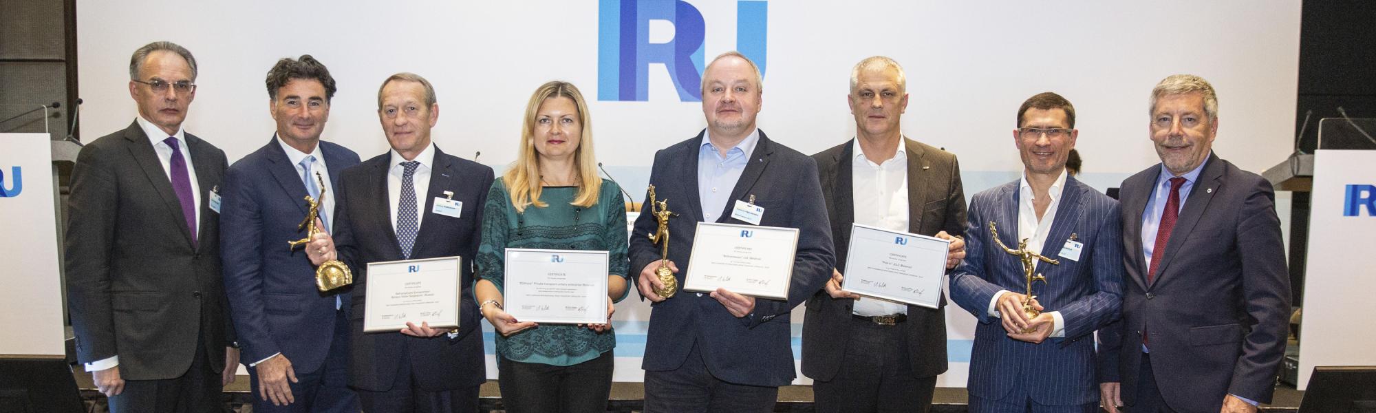 IRU awards Best Eurasian Road Transport Operators