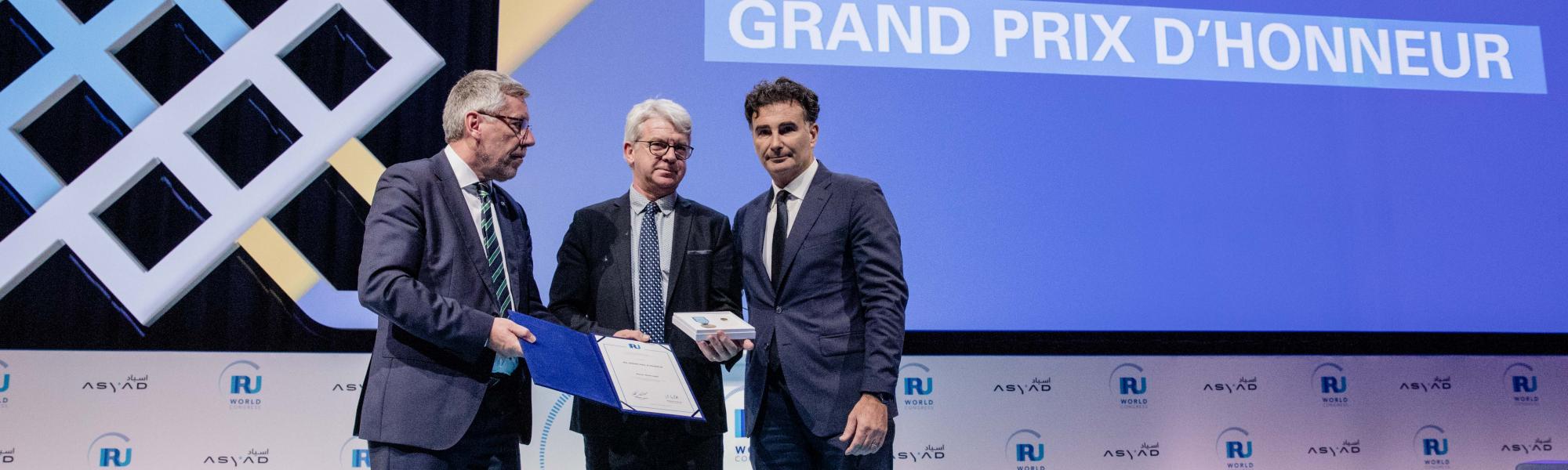 IRU announces recipient of Grand Prix d’Honneur 