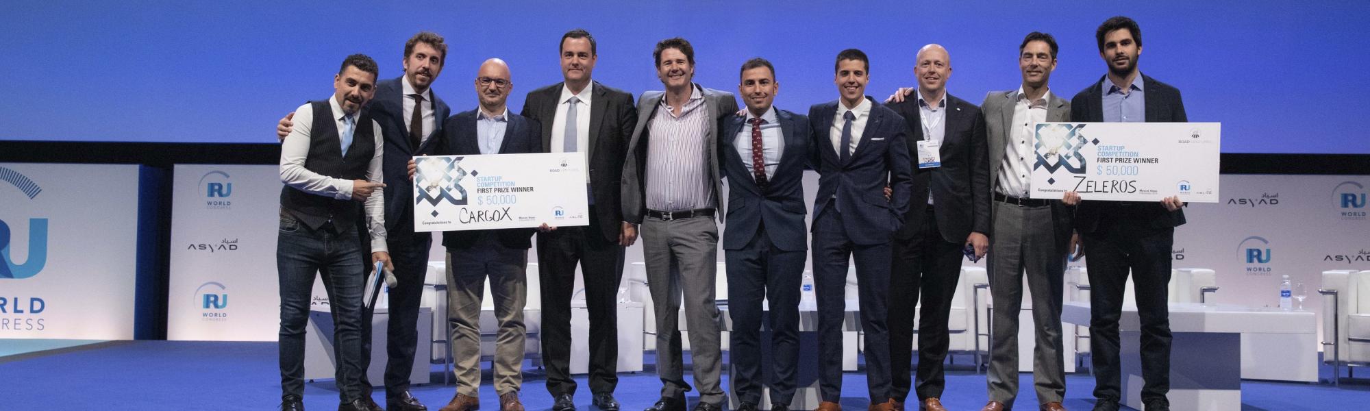 CargoX and Zeleros Hyperloop win the IRU World Congress Startup Competition