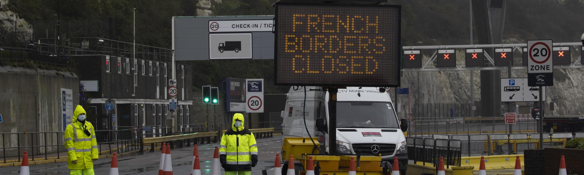 Keep trucks moving across France-UK border 