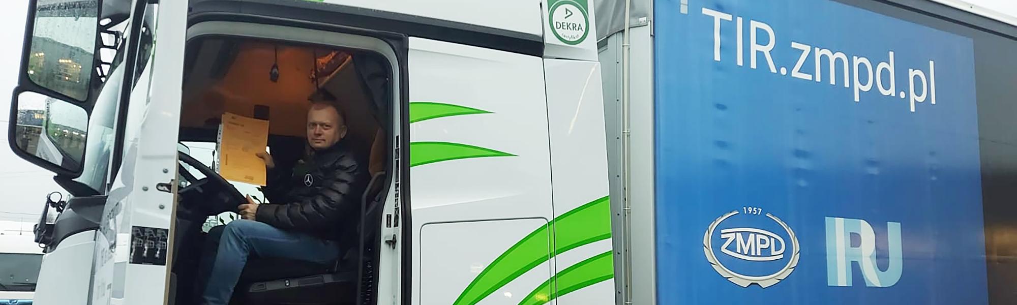 Polish haulier demonstrates TIR as solution for Brexit customs woes