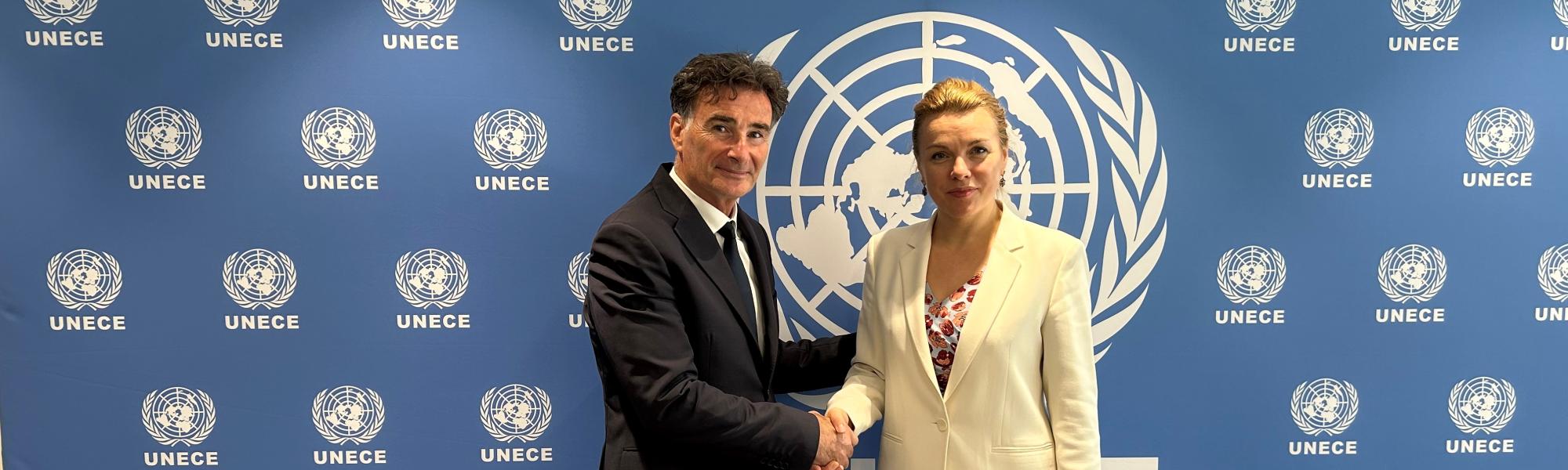 New UNECE Executive Secretary and IRU Secretary General hold first meeting