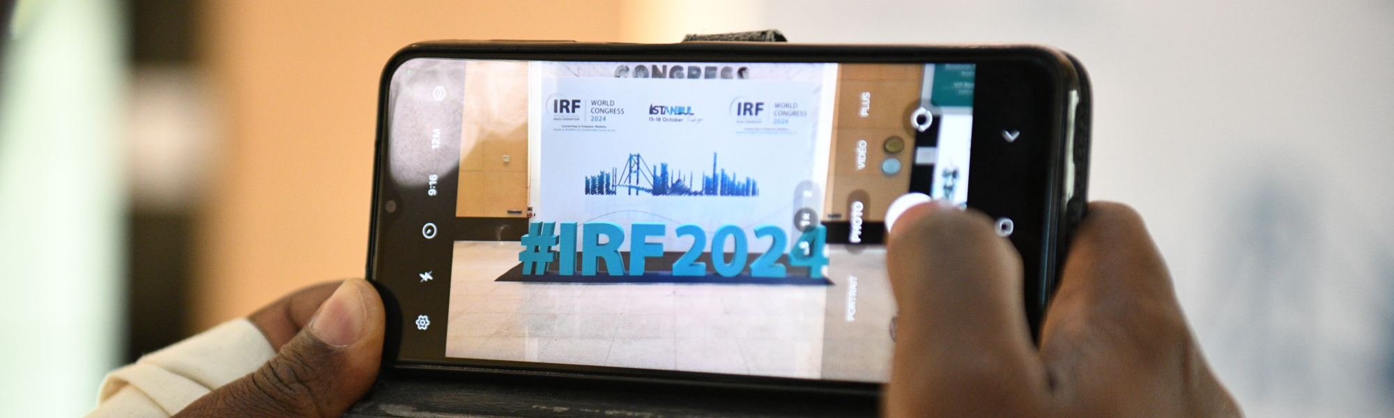 IRU shared the road transport sector’s strategy for a sustainable and resilient mobility future at the International Road Federation’s (IRF’s) World Congress this week.