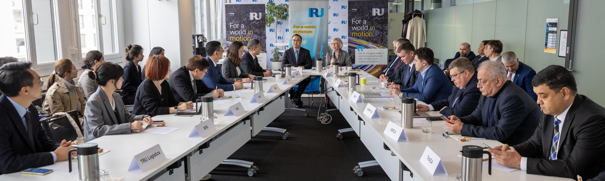 China, Eurasia road transport leaders in Geneva to steer surging TIR trade