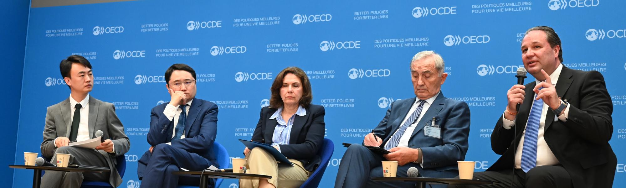 IRU President shares model corridor vision at OECD–ITF event
