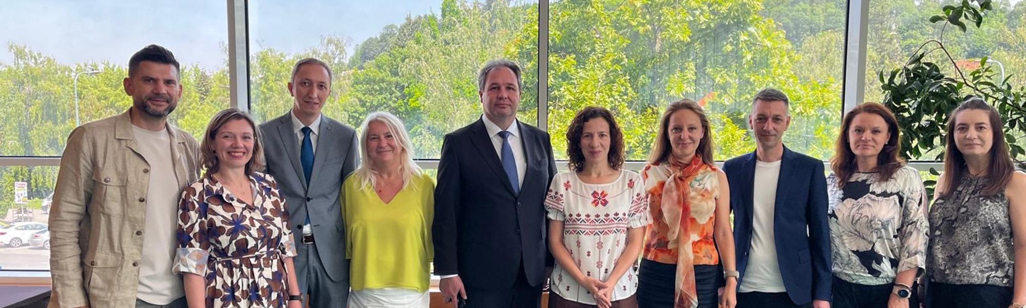 Supporting drivers and skills: IRU and UNTRR meet EU Executive VP Mînzatu