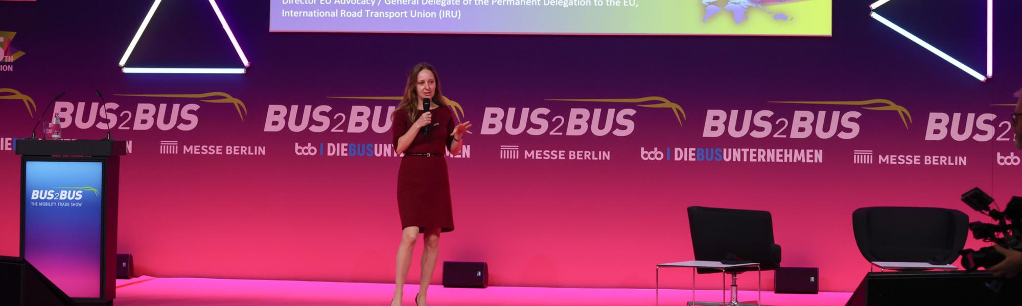 From innovation to implementation: IRU at BUS2BUS