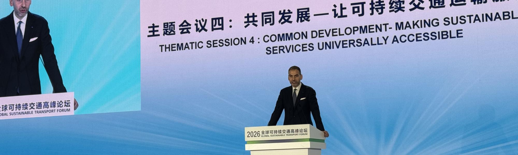 Beyond roads: IRU on universally accessible transport at global China forum