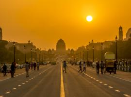 New Delhi sunset