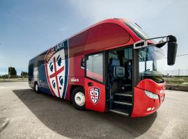 ‘Still fills me with joy’: driving the Cagliari football team