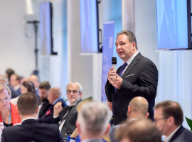 Road transport leaders from across the EU and members of the new European Parliament came together last week for a dinner debate on the sector’s top priorities for this legislative term.