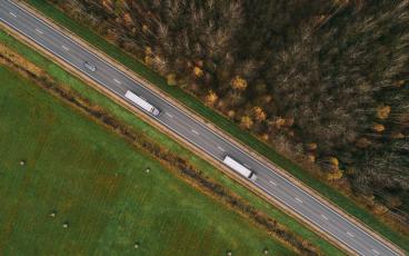 Trucks from above