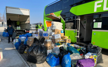 Helping Ukraine’s refugees one bus at a time