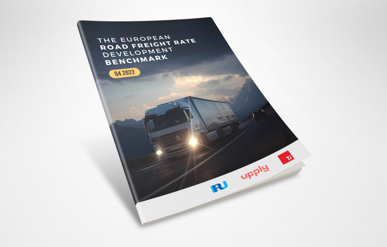 The European road freight rate development benchmark Q4 2022