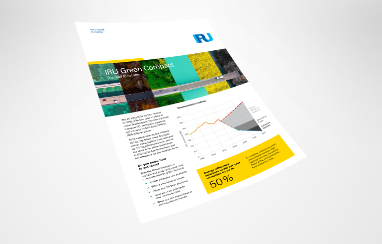 IRU Green Compact - The road to net-zero